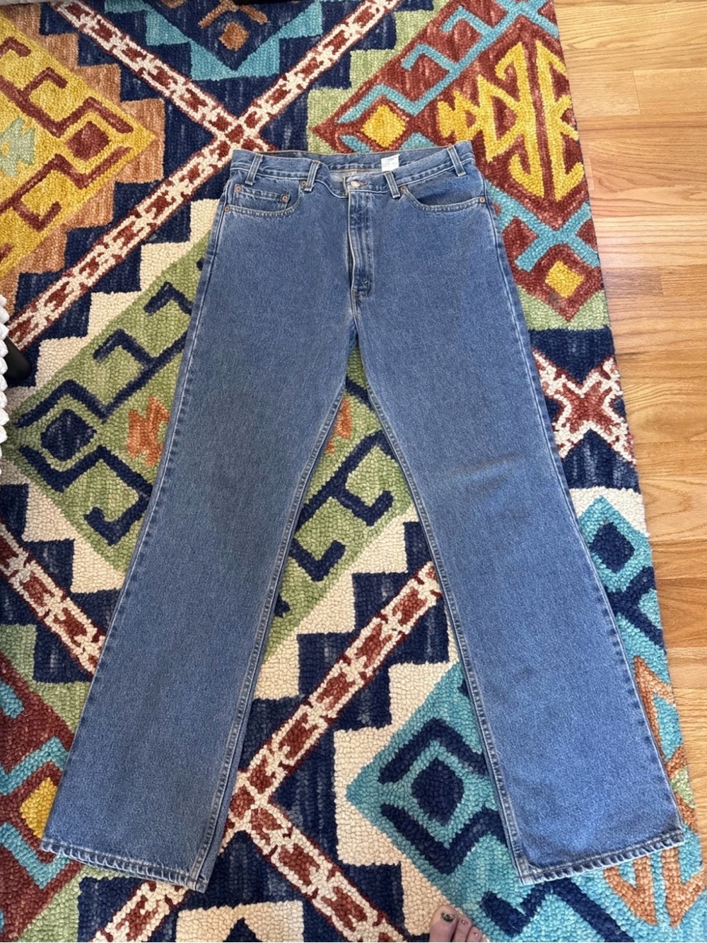 Vintage Levi’s 517 Bootcut Jeans Single Stitch Made in USA W36 L32 Pristine